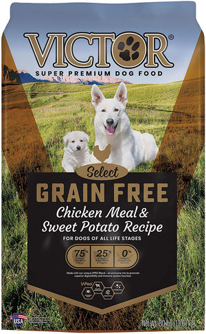 Victor Grain Free Formula Chicken Meal & Sweet Potato Dry Dog Food - 30 lb Bag