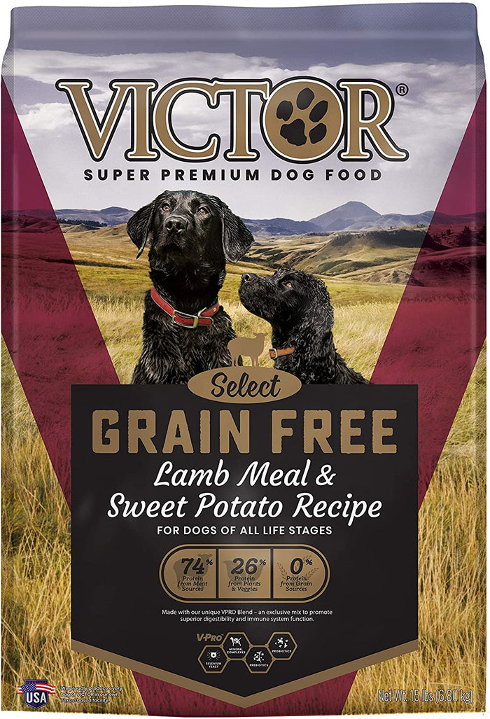 Victor Grain Free Lamb Meal & Sweet Potato Dry Dog Food - 30 lb Bag
