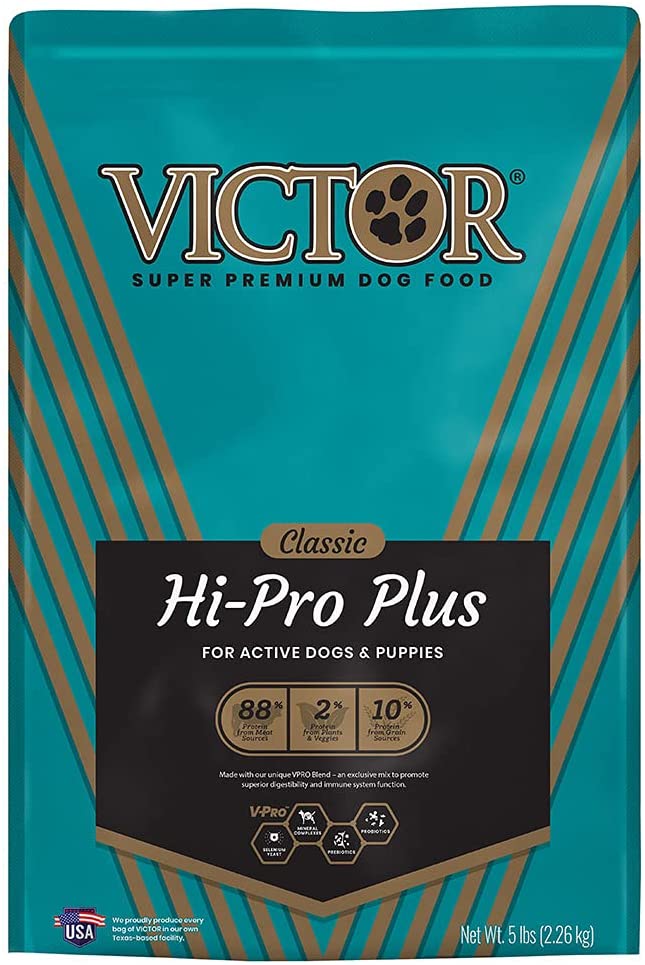 Victor Hi-Pro Plus Formula Dry Dog Food - 5 lb Bag  