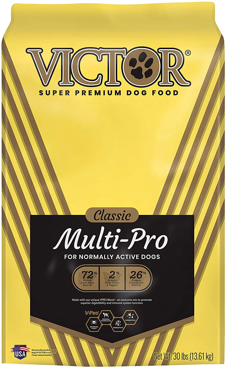 Victor Multi-Pro Formula Dry Dog Food - 30 lb Bag  
