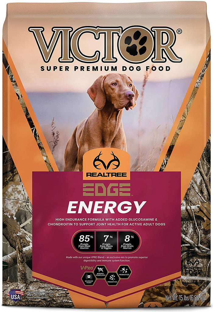Victor Realtree Edge Energy Dry Dog Food - 15 lb Bag