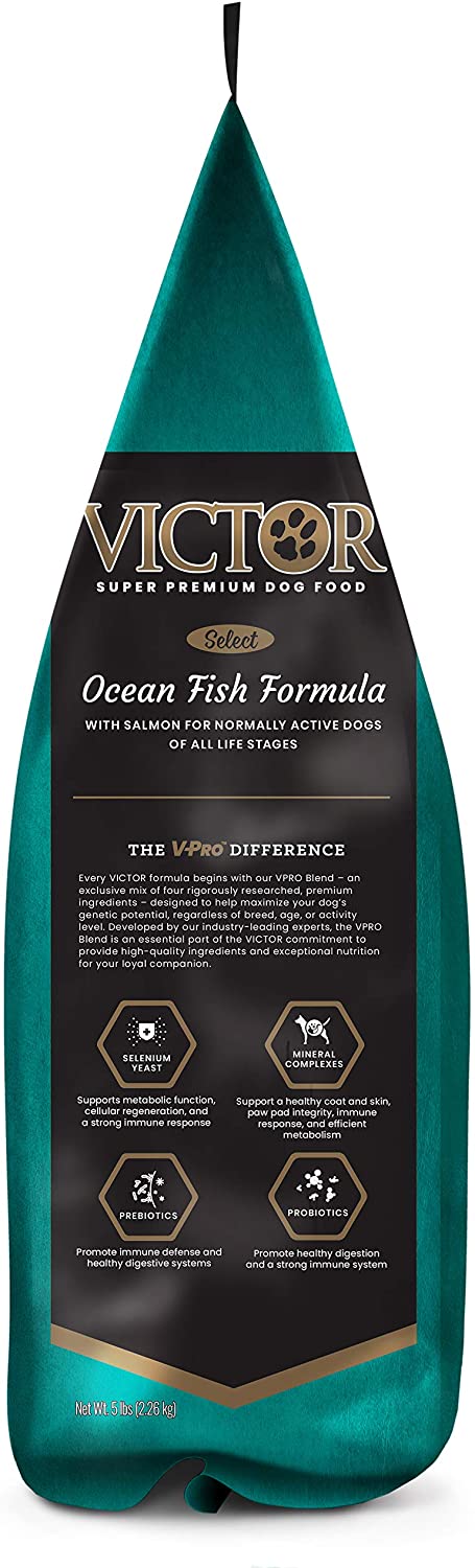 Victor Select Oceanfish Formula Dry Dog Food - 5 lb Bag  