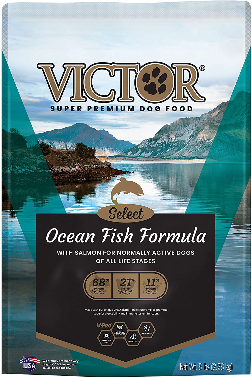 Victor Select Oceanfish Formula Dry Dog Food - 5 lb Bag  