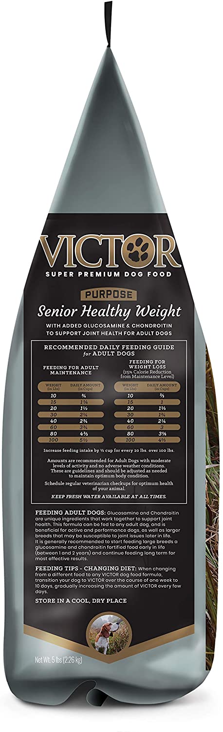 Victor Select Senior/Healthy Weight Dry Dog Food - 5 lb Bag  