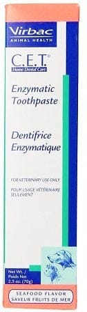 Virbac C.E.T. Tartar Control Enzymatic Toothpaste Seafood Flavor for Dogs and Cats  