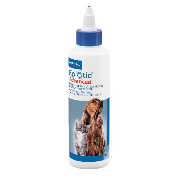 Virbac Epi-Otic Advanced Ear Cleanser for Dogs and Cats  