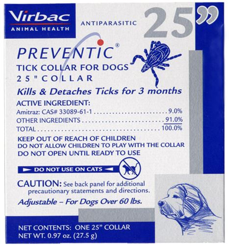 Virbac Preventic Tick Collar for Dogs  