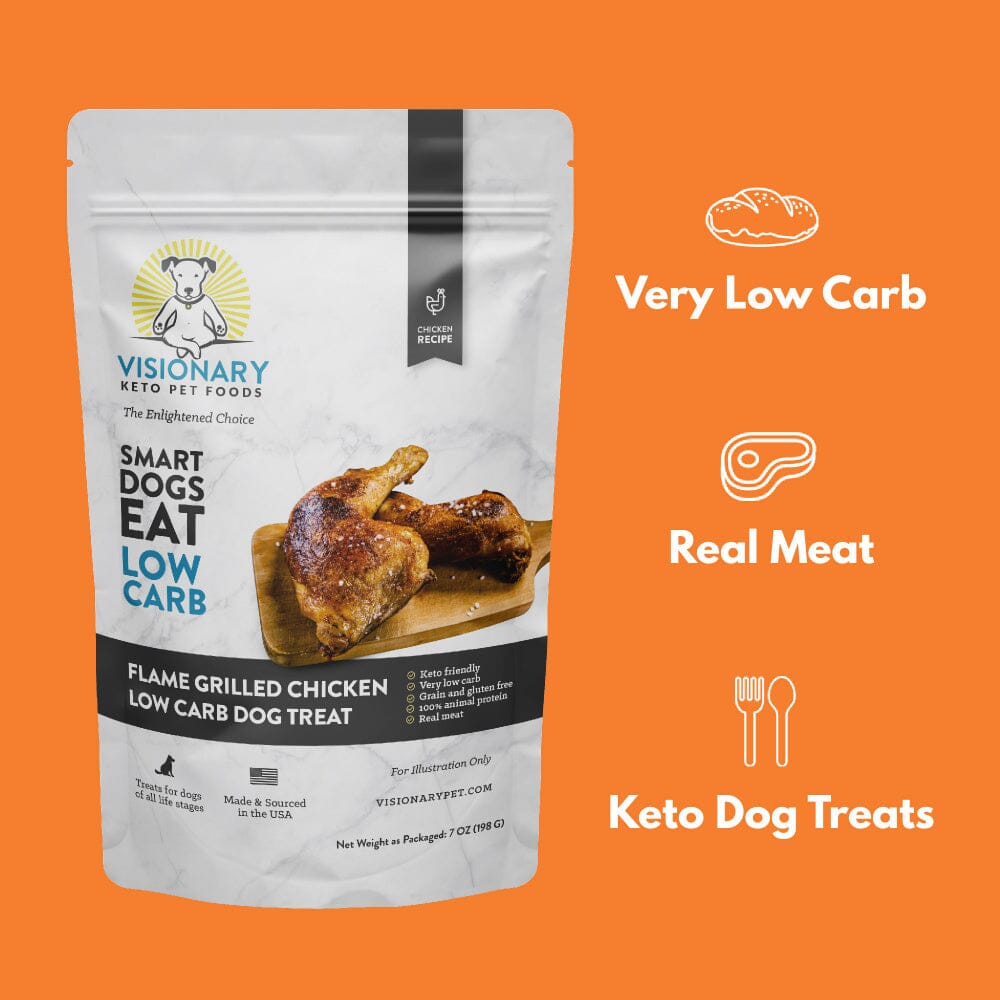 Visionary Pet Chicken Recipe Low Carb Keto Treats For Dogs  