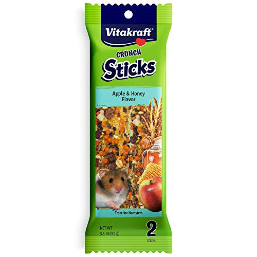 Vitakraft Crunch Sticks - Apple & Honey Flavor Hamster Treat - 3.5 oz