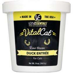 Vital Essentials Cat Frozen Food Duck - 14 Oz TUB