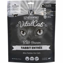 Vital Essentials Cat Frozen Mini Patties Rabbit - 28 Oz  