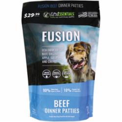 Vital Essentials Dog Frozen Fusion Patties Beef - 6 lbs