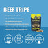 Vital Essentials Freeze Dried Beef Tripe Vital Treats for Dogs  