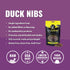 Vital Essentials Freeze Dried Vital Treats Grain Free Duck Nibs Dog Treats  