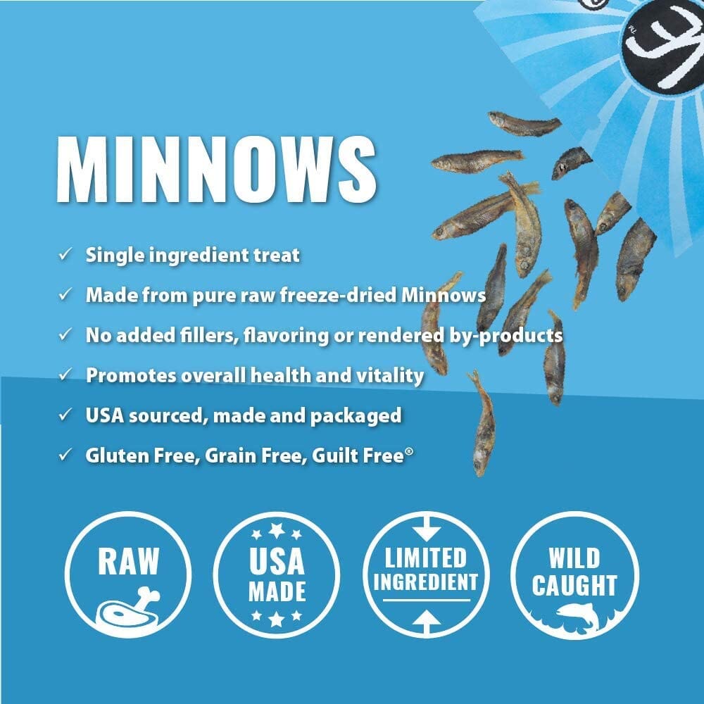 Vital Essentials Minnows Freeze-Dried Cat Treats - 0.5 Oz  