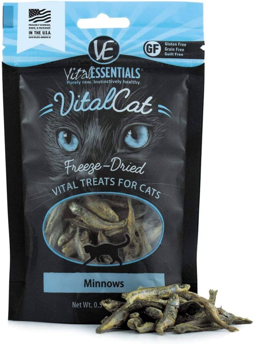 Vital Essentials Minnows Freeze-Dried Cat Treats - 0.5 Oz  