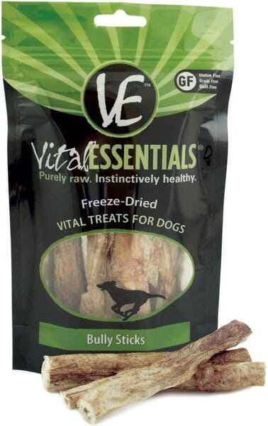 Vital Essentials NEW Raw Bar 12pc Canister Set Freeze-Dried Dog Treats - 8 Oz  