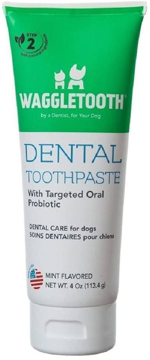 WaggleTooth Dental Dog Toothpaste - 4 oz