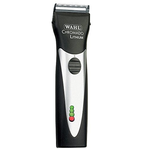Wahl Chromado Cordless Animal Pet Grooming Clipper - Black/Silver