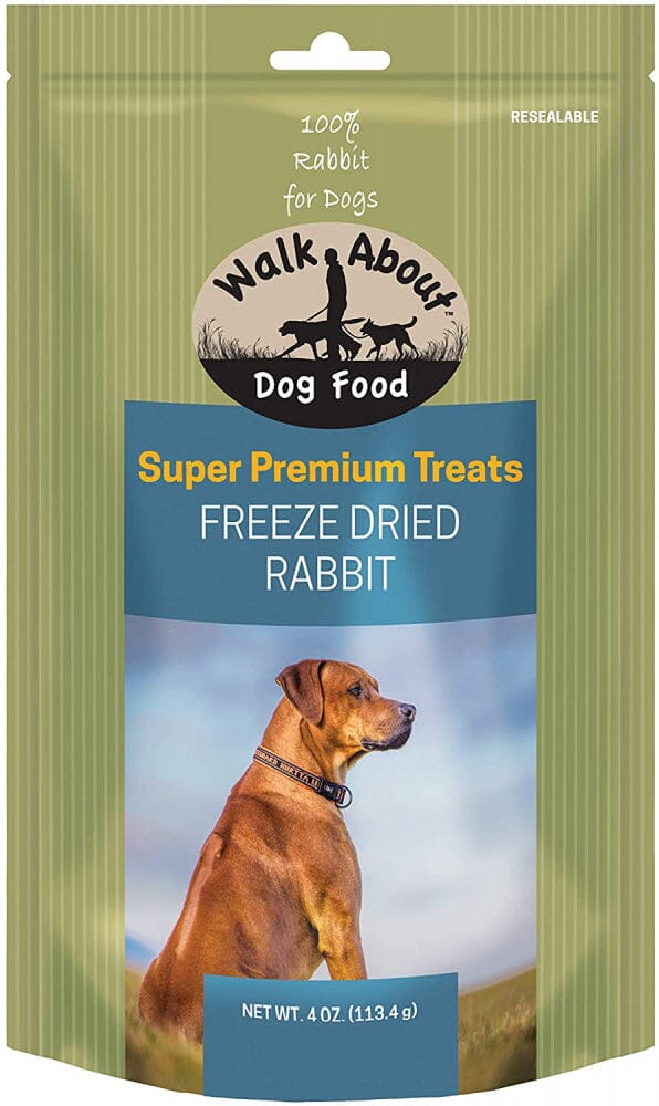 Walk About Freeze Dried Rabbit Dog Treats  