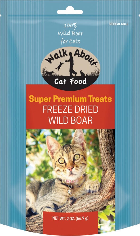 Walk About Freeze Dried Wild Boar Cat Treats  