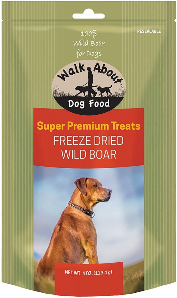 Walk About Freeze Dried Wild Boar Dog Treats  