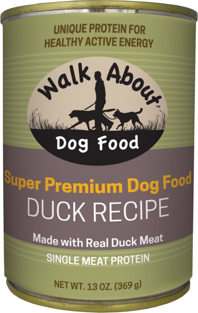 Walk About Grain Free Duck Recipe Canned Dog Food  