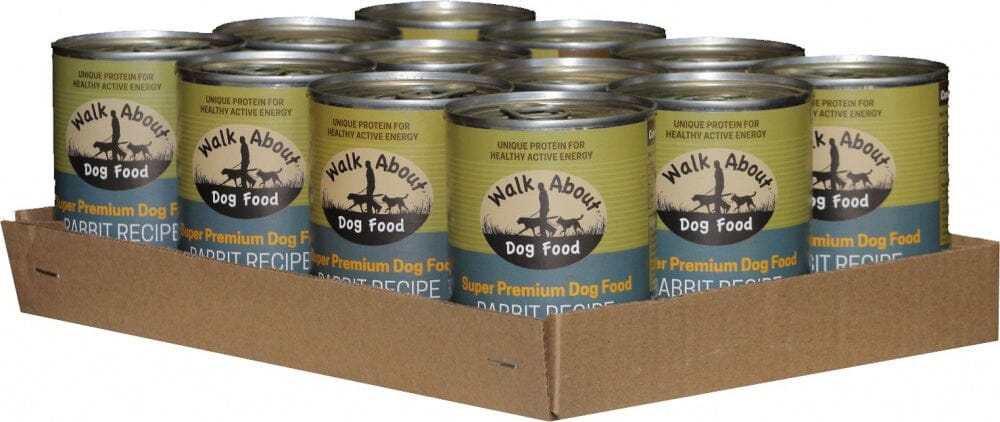 Walk About Grain Free Rabbit Recipe Canned Dog Food  