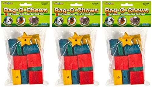 Ware Bag-O-Chews Small Animal Chewy Treats - Medium - 12 Count  