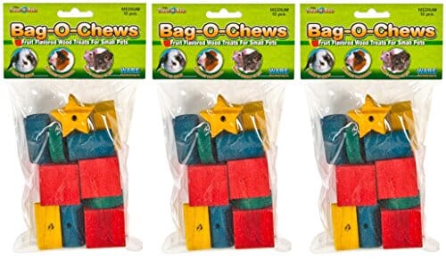 Ware Bag-O-Chews Small Animal Chewy Treats - Medium - 12 Count