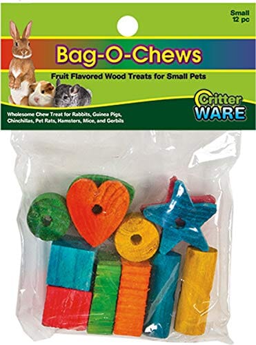 Ware Bag-O-Chews Small Animal Chewy Treats - Small - 12 Count
