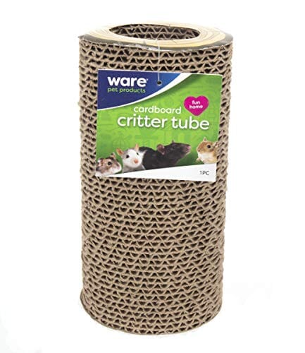 Ware Cardboard Critter Tube Small Animal Chewy Treats - 3 X 2.5 X 3 In  