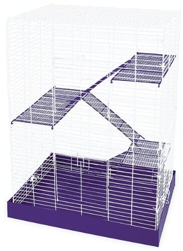 Ware Chew Proof 4-Story Cage Small Animal Cage - Purple/White - 17 X 12.75 X 24 In