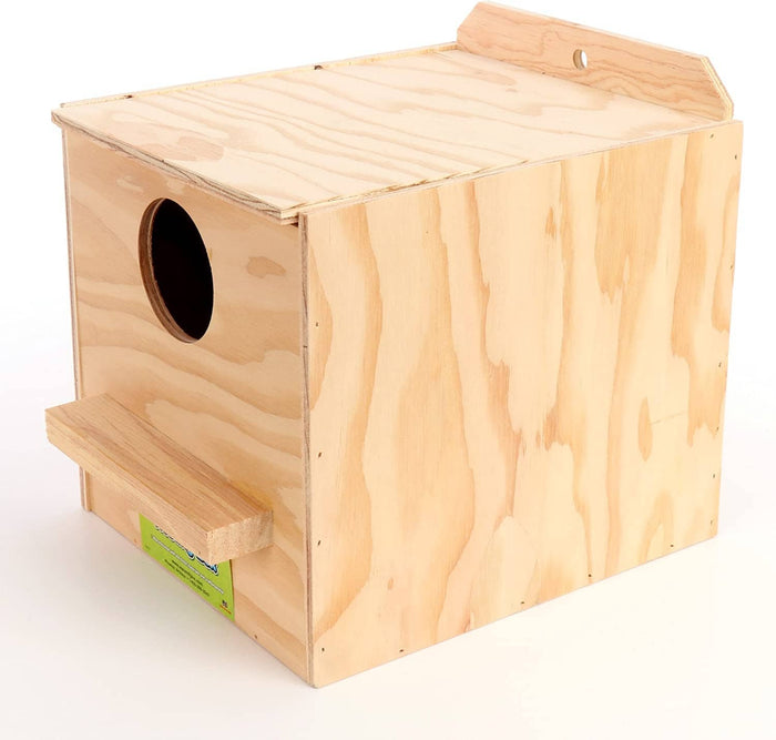 Ware Cockatiel Nest Box - Reverse