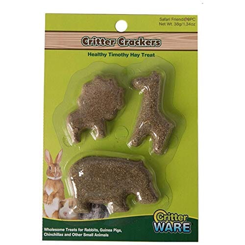 Ware Critter Crackers Safari Chews Small Animal Chewy Treats - 3 Count  