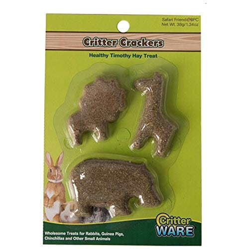 Ware Critter Crackers Safari Chews Small Animal Chewy Treats - 3 Count