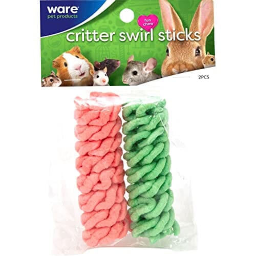 Ware Critter Swirl Sticks Small Animal Chewy Treats -  