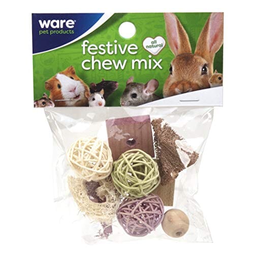 Ware Festive Chew Mix Small Animal Chewy Treats -