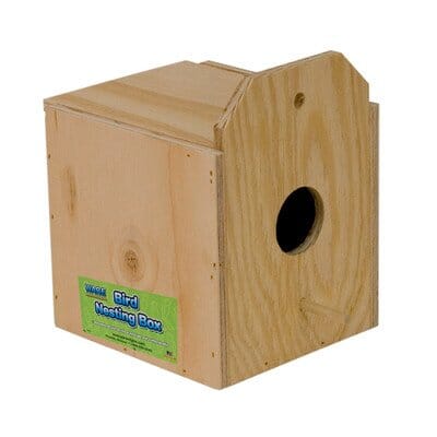 Ware Finch Nest Box - Reverse  