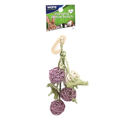 Ware Hanging Festive Bunch Small Animal Chewy Treats -  