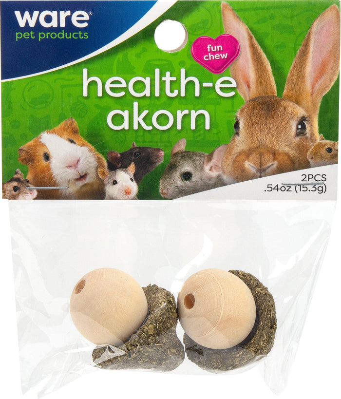Ware Health-E Akorn Small Animal Chews Small Animal Chewy Treats - Tan - 2 Pack
