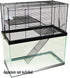 Ware High Rise Cage for 10 Gallon Tank Small Animal Cage - 19.5 X 11 X 10.5 In  