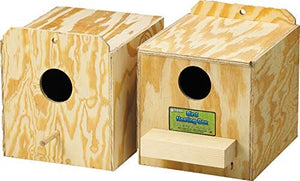 Ware Love Bird Nest Box - Reverse