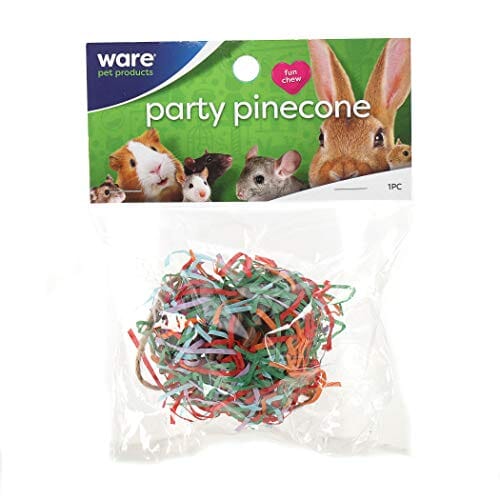 Ware Party Pine Cone Small Animal Chewy Treats -