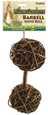 Ware Willow Garden Barbell with Bell Small Animal Chewy Treats - Large  