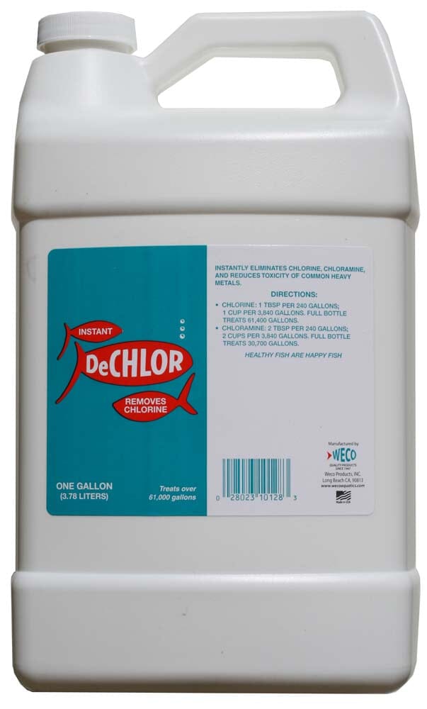 Weco Products Instant DeChlor Water Conditioner - 1 gal  