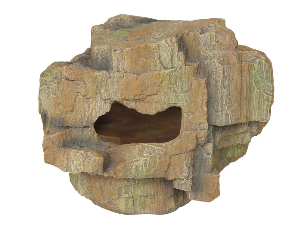 Weco Products Wecorama Badlands Petrified Forest Terrarium Ornament - Brown - Large  