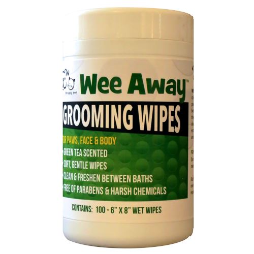 Wee Away Grooming Pet Wipes - Green Tea  