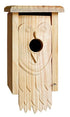 Welliver Outdoors Carved Bluebird House Owl - Cedar - 13 X 6.5 X 6.25 In  