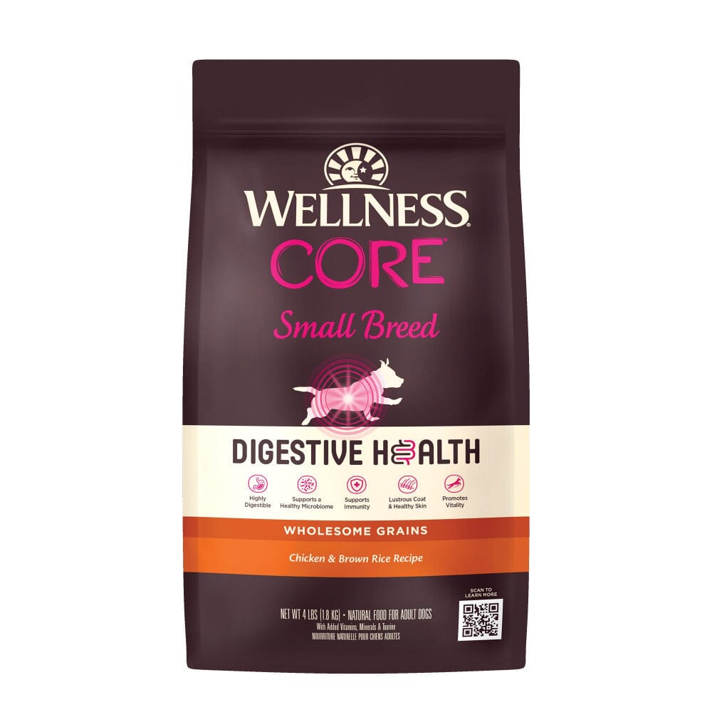 Wellness Core Digestive Health Chicken Recipe Small Breed Dry Dog Food  